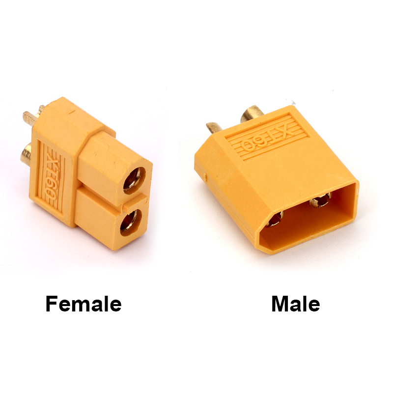 1/2/5/10 قطعة XT60 XT-60 ذكر أ - مراجعة Drone Battery Adapter وسعره