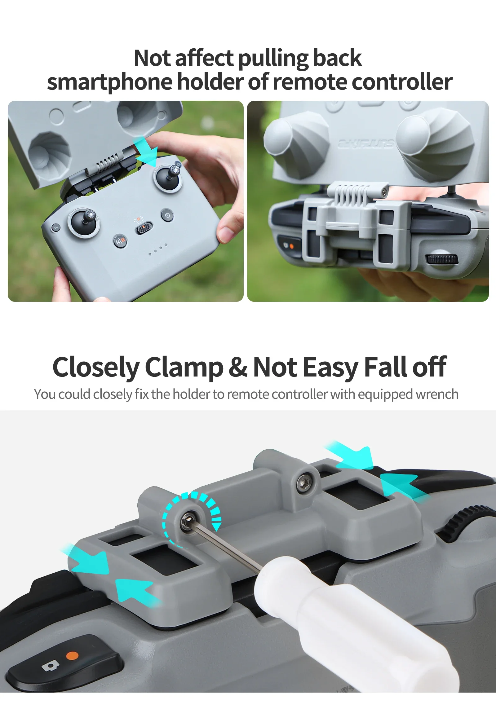 2 في 1 وحدة تحكم حامي SunHood  - مراجعة Drone Control Stick وسعره