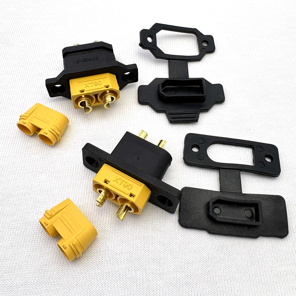 موصل بطارية XT90E-F XT90E-M ذك - مراجعة Drone Battery Adapter وسعره