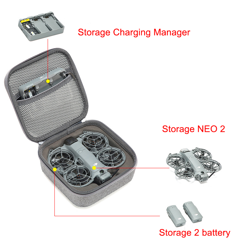 حقيبة حمل لجهاز التحكم عن بعد  - مراجعة Drone Hard Shell Case وسعره
