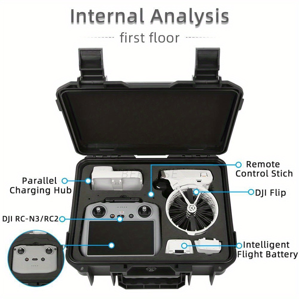 حقيبة تخزين صلبة لـ DJI Flip،  - مراجعة Drone Hard Shell Case وسعره